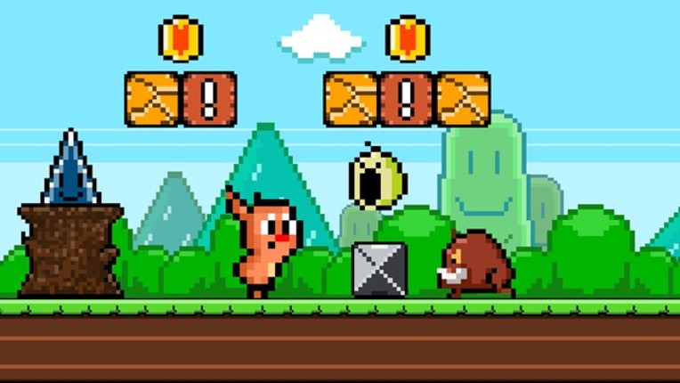 Super Pixel AVG Squirrel World - for free game screenshot