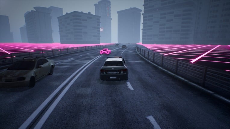 Synthwave Burnout screenshot