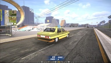 Taxi Simulator in City Image