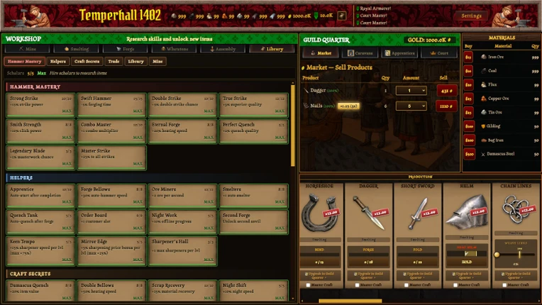 Temperhall 1402 screenshot