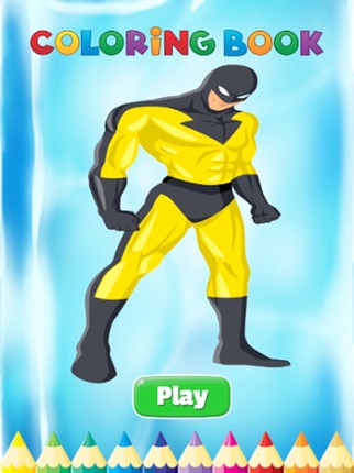 Total hero coloring book - for Kid screenshot