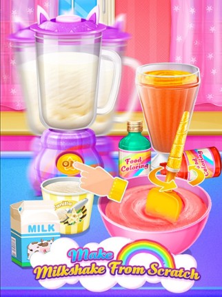 Unicorn Ice Cream Milkshake screenshot