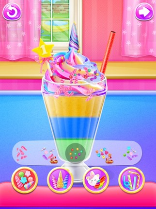 Unicorn Ice Cream Milkshake screenshot