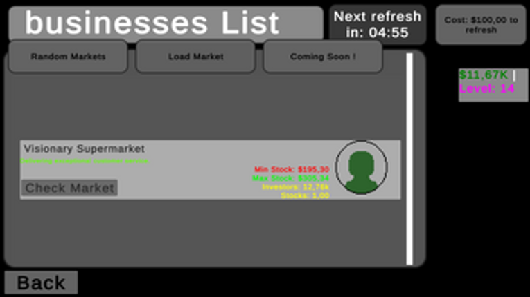 Voltan Tranding screenshot