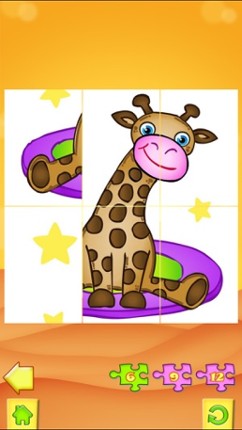 123 Kids Fun PUZZLE GREEN Best Kids Puzzle Games Image