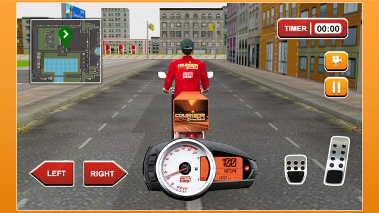 3D Courier Boy Simulator - Best courier, postal service and rider simulation game screenshot