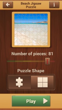 Beach Jigsaw Puzzles - Fun Brain Games screenshot