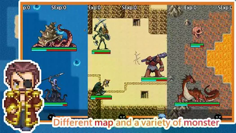 Unlimited Skills Hero - RPG screenshot