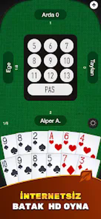 Batak HD - İnternetsiz Batak screenshot