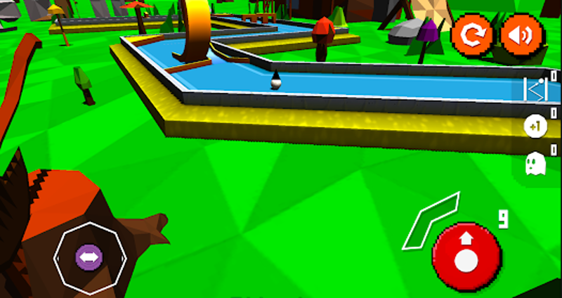 Minigolf Retro Style Image