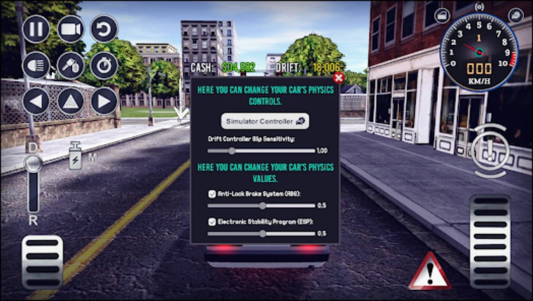 Doblo Drift Simulator screenshot
