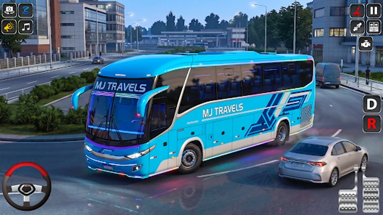 Highway Bus Simulator:Bus Game Image