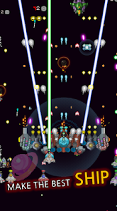 Grow Spaceship : Idle Shooting screenshot