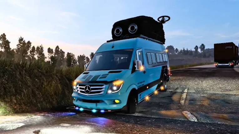 Dubai Van Simulator Van Games screenshot