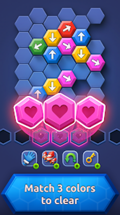 Triple Hexa - Match Colors Image