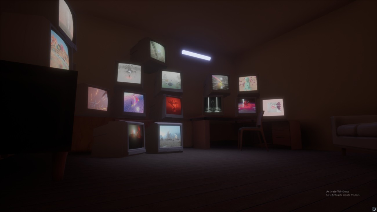Games like isolated exhibition