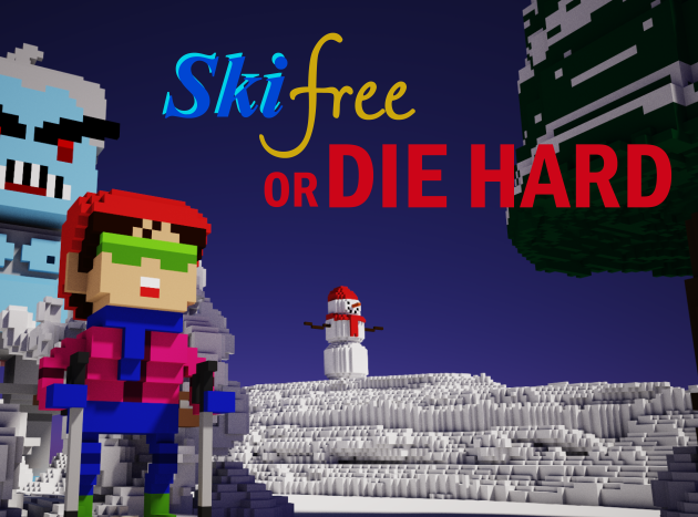 Games like Ski Free or Die Hard