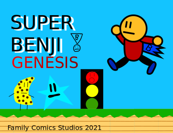 Super Benji Genesis Game Cover