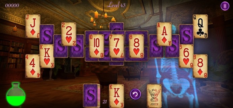 Haunted Mansion Solitaire screenshot