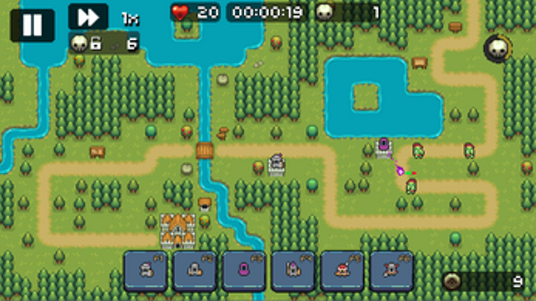 Knights & Towers screenshot