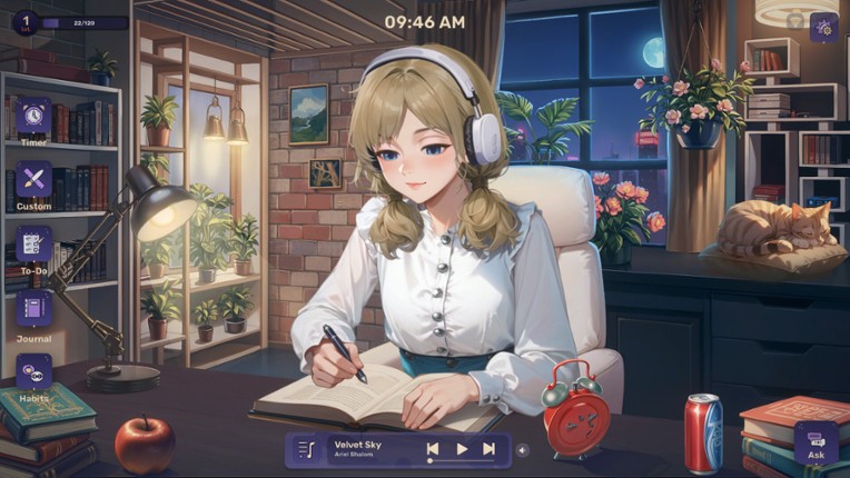 Lo-Fi Girl: AI Assistant Image