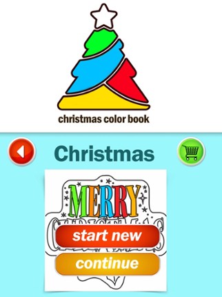 Merry Christmas Coloring Book for Kids: Xmas Games screenshot