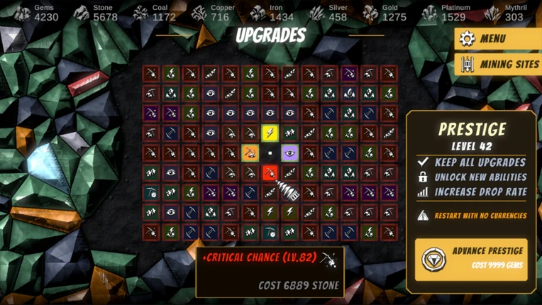 Pick! Idle Mining Game Image