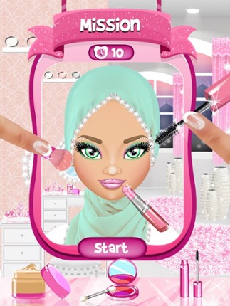 Princess Hijab Makeover Salon (Go Work, Shop etc) screenshot