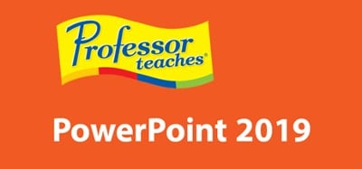 Professor Teaches PowerPoint 2019 Image