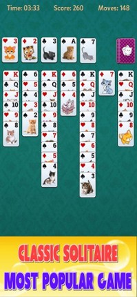 Solitaire Cat screenshot
