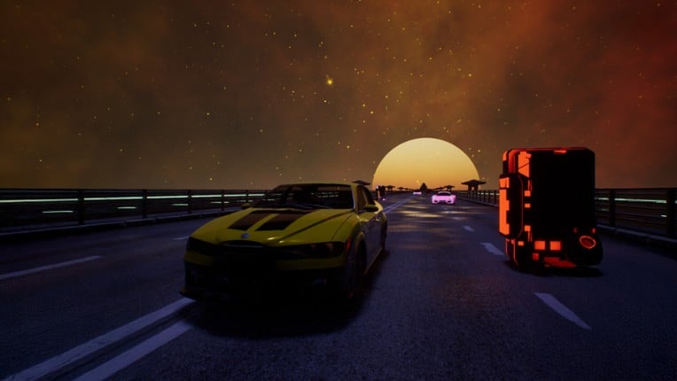 Synthwave Burnout screenshot