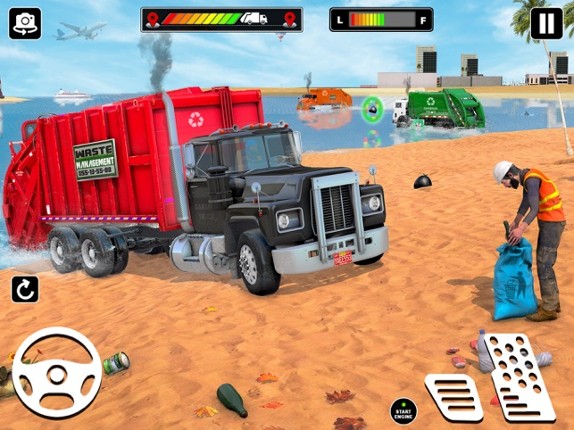Truck Driving: Garbage Truck Image