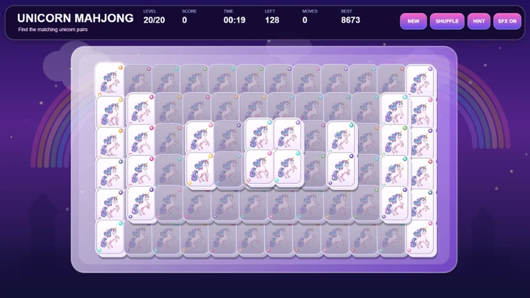 Unicorn Mahjong APG Image