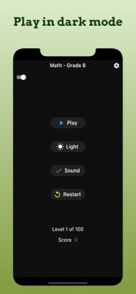 8th Grade Math Challenge screenshot