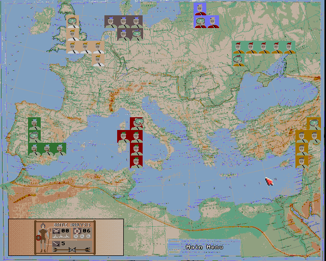 Games like Beat Cancer and Empire Protector (Amiga OS3) - Turn-based Action