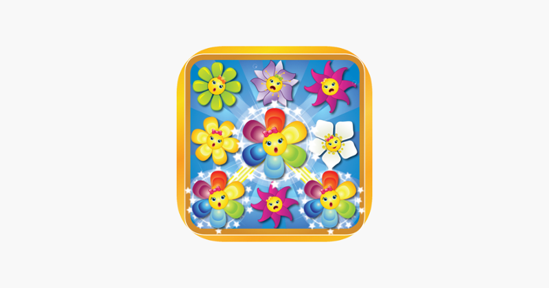 Blossom Flower Garden Match 3 Game Cover