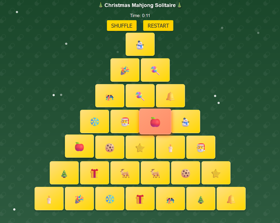 Games like Christmas Mahjong Solitaire