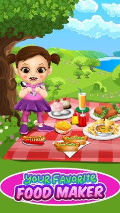 Crazy Food Maker Kitchen Salon - Chef Dessert Simulator & Street Cooking Games for Kids! screenshot