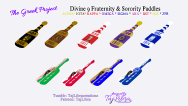 D9 Paddles by TajLibra Creations Image