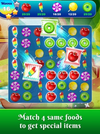 Food Splash : Match 3 game screenshot