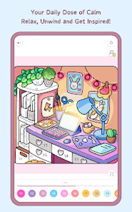 Happy Corners: Color by Number screenshot