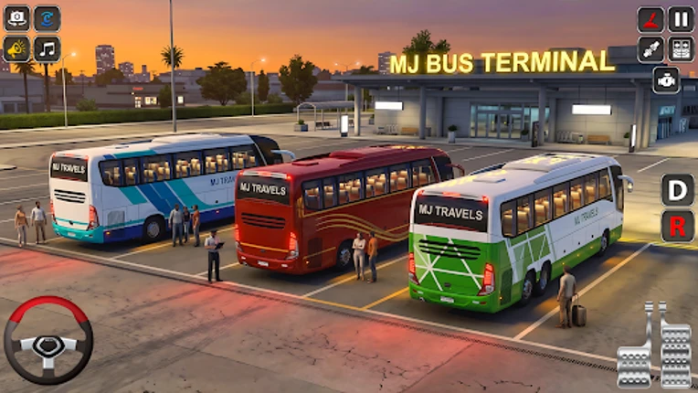 Highway Bus Simulator:Bus Game screenshot