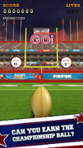 Flick Kick Field Goal Kickoff Image