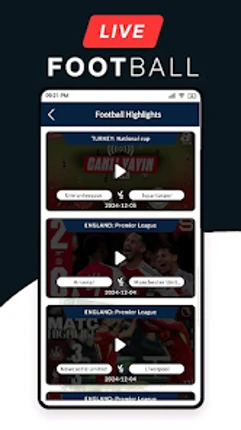 SportzFy : Live Football TV Image