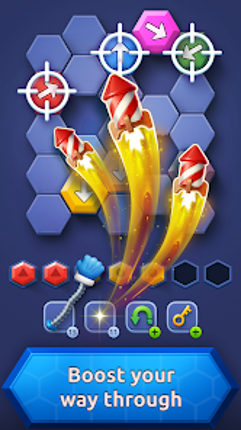 Triple Hexa - Match Colors screenshot