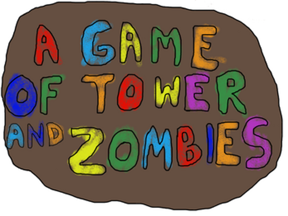 A game of a tower and zombies Image