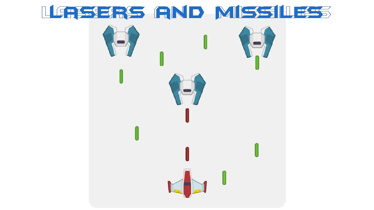 Games like Lasers and Missiles