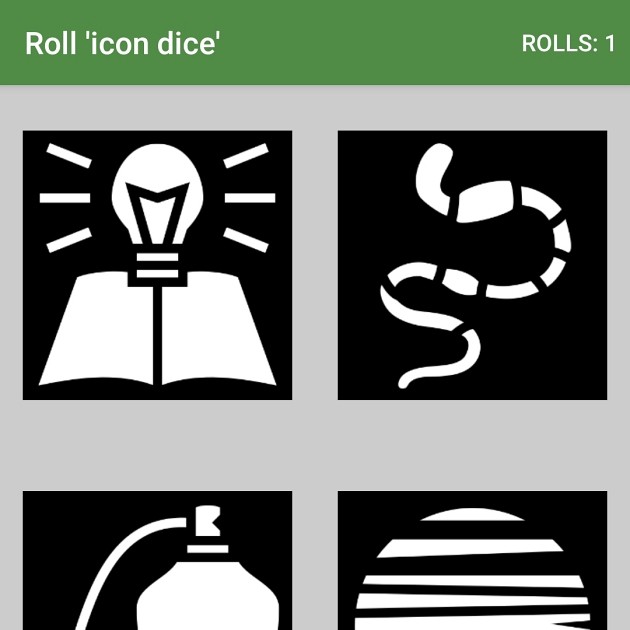 Games like Story Icon Dice: A Set for the Custom Image Dice app
