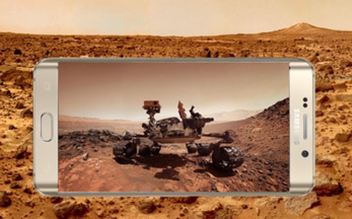 Visit Mars in 360º Panoramic VR Image