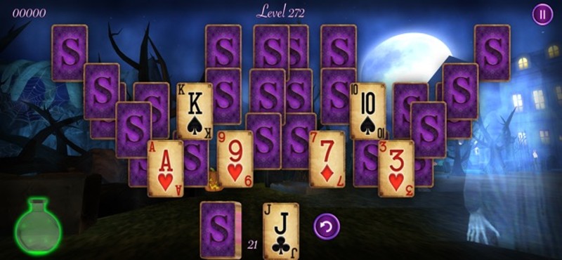 Haunted Mansion Solitaire screenshot